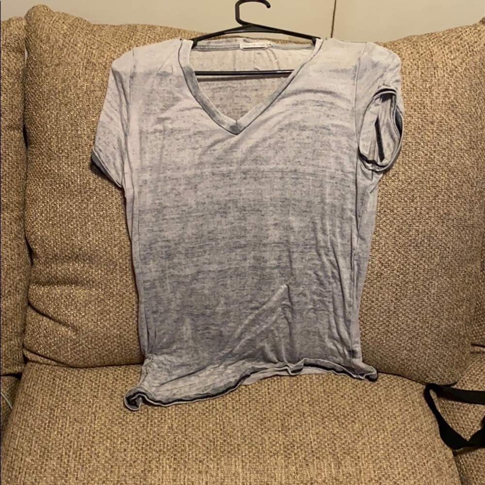 See-through Grey Shirt